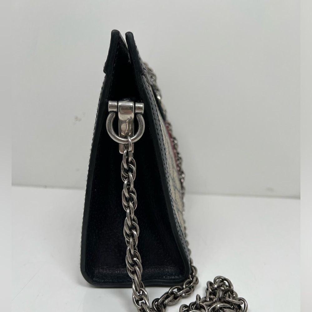Gucci Ophidia Medium Shoulder Bag GG Supreme Chain Strap - Picture 4 of 12